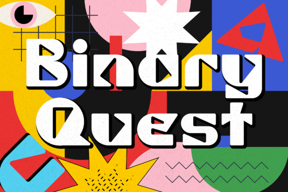 Binary Quest Font - Featured Image