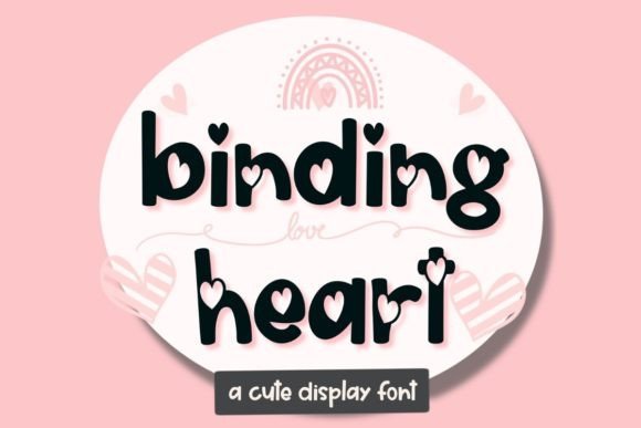 Binding Heart Font - Featured Image