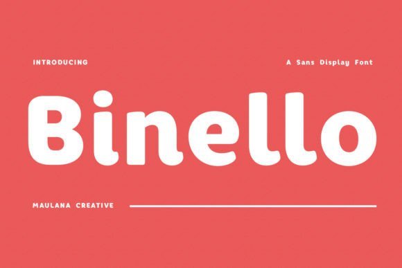 Binello Font - Featured Image
