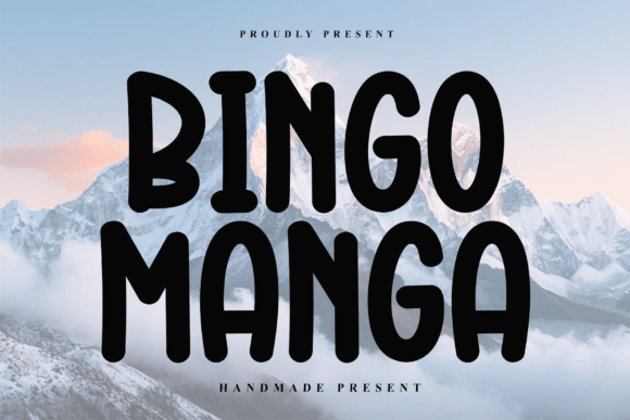 Bingo Manga Font - Featured Image