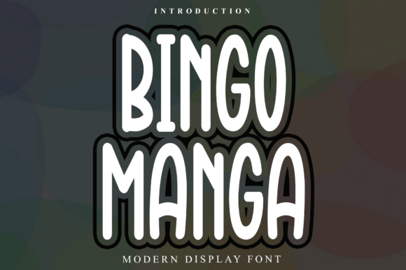 Bingo Manga Font - Featured Image