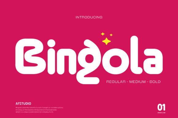 Bingola Font - Featured Image