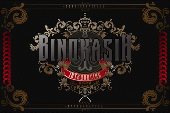 Binokasih Font - Featured Image