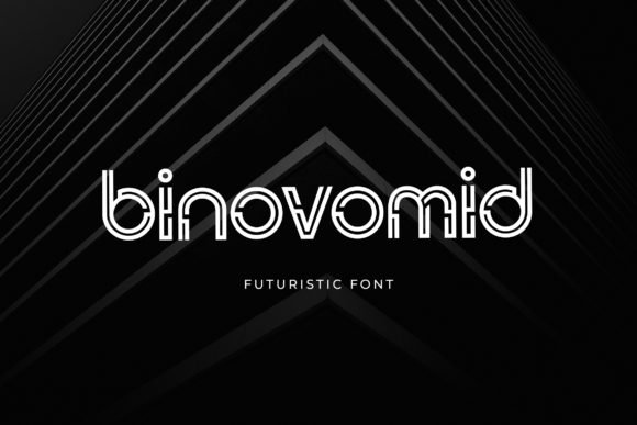 Binovomid Font - Featured Image