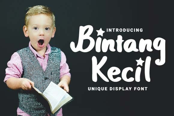 Bintang Kecil Font - Featured Image
