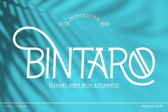 Bintaro Font - Featured Image