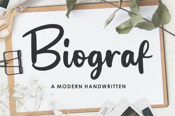 Biograf Font - Featured Image