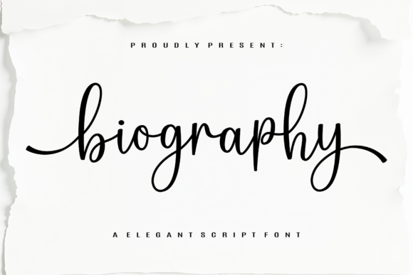 Biography Font - Featured Image