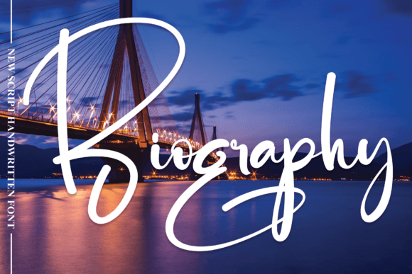 Biography Font - Featured Image
