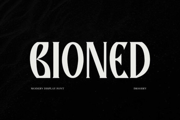 Bioned Font - Featured Image