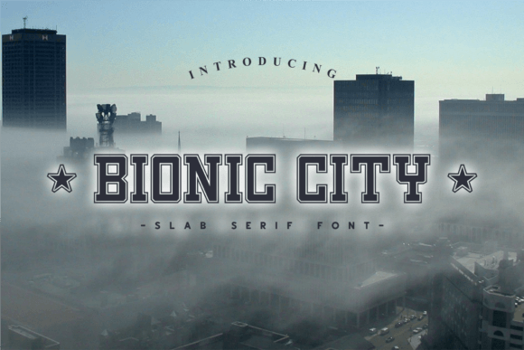 Bionic City Font - Featured Image