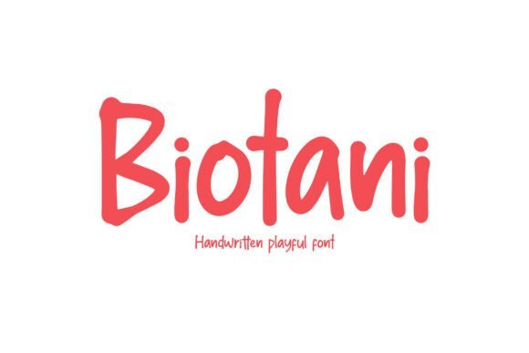 Biotani Font - Featured Image