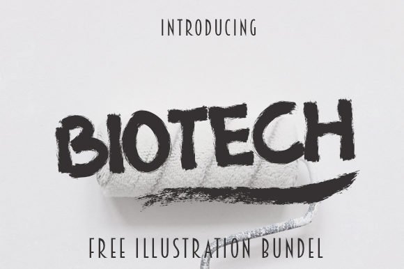 Biotech Font - Featured Image