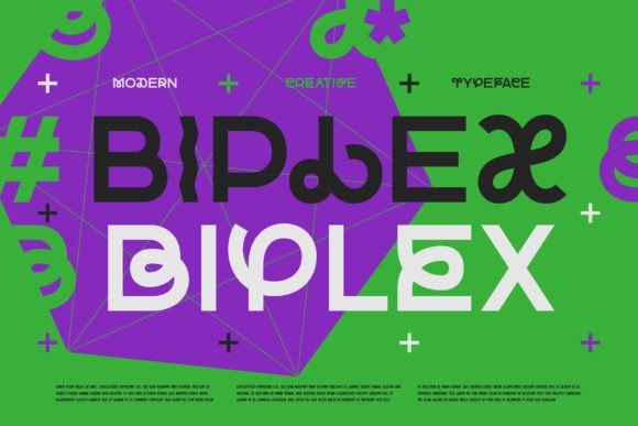 Biplex Font - Featured Image