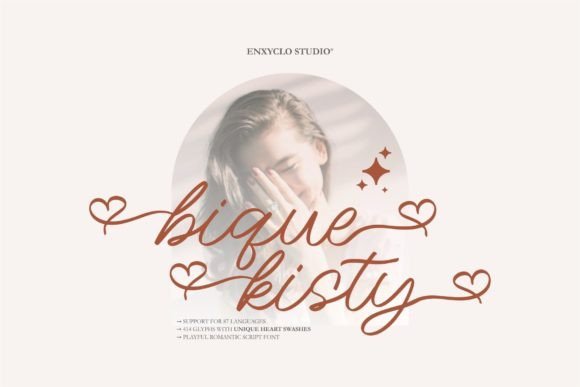Bique Kisty Font - Featured Image