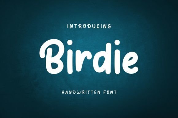 Birdie Font - Featured Image