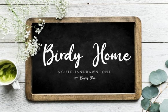 Birdy Home Font - Featured Image