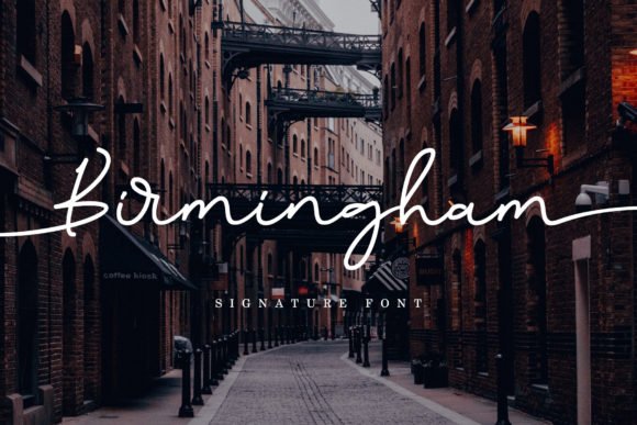 Birmingham Font - Featured Image