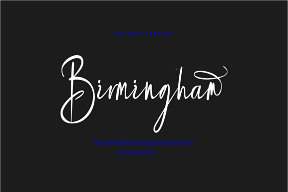 Birmingham Font - Featured Image