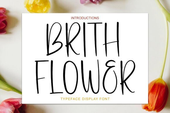 Birth Flower Font - Featured Image