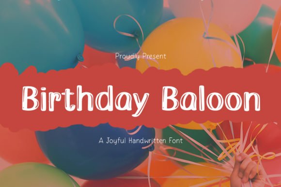 Birthday Baloon Font - Featured Image