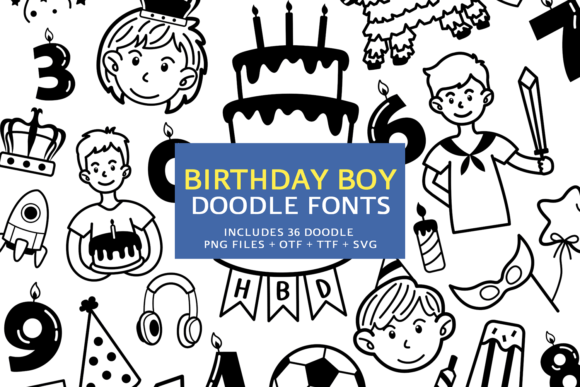 Birthday Boy Font - Featured Image