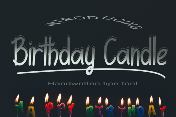 Birthday Candle Font - Featured Image