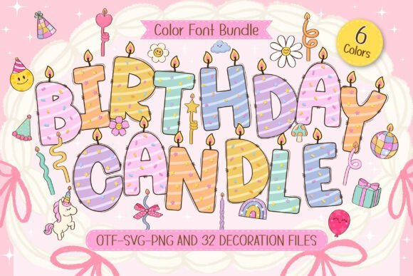 Birthday Candle Font - Featured Image