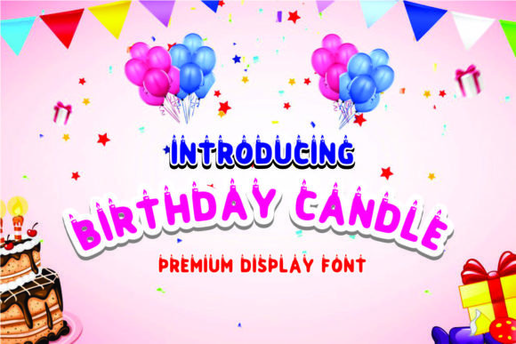 Birthday Candle Font - Featured Image