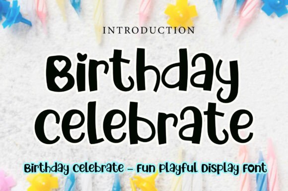 Birthday Celebrate Font - Featured Image