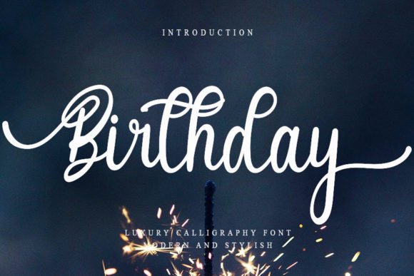 Birthday Font - Featured Image