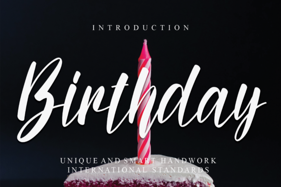 Birthday Font - Featured Image
