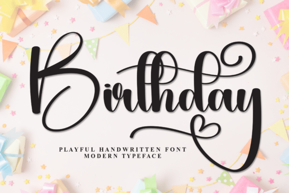 Birthday Font - Featured Image