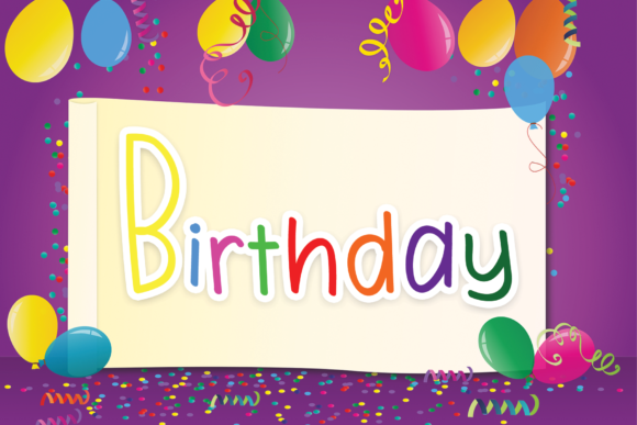 Birthday Font - Featured Image