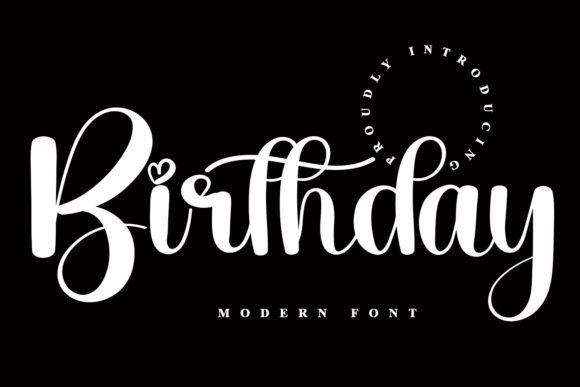 Birthday Font - Featured Image