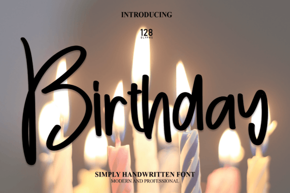 Birthday Font - Featured Image