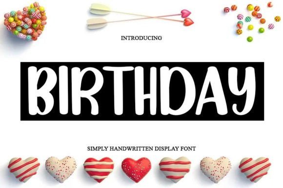 Birthday Font - Featured Image