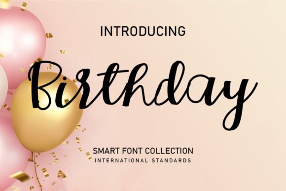 Birthday Font - Featured Image