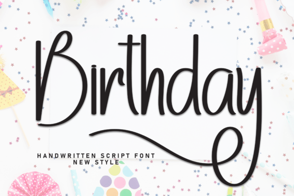 Birthday Font - Featured Image
