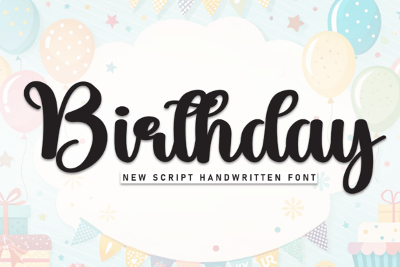Birthday Font - Featured Image