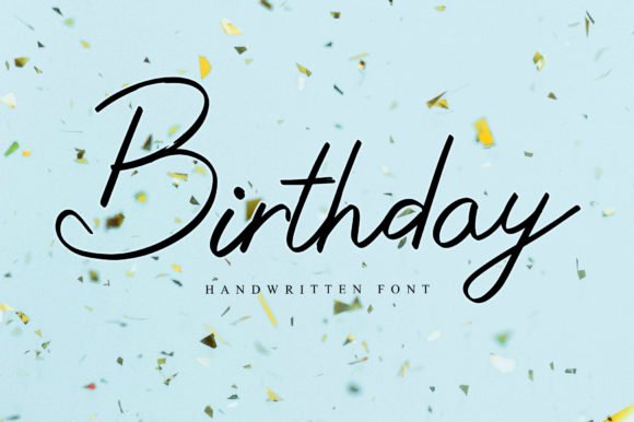 Birthday Font - Featured Image