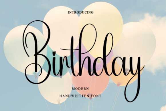 Birthday Font - Featured Image