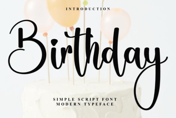 Birthday Font - Featured Image