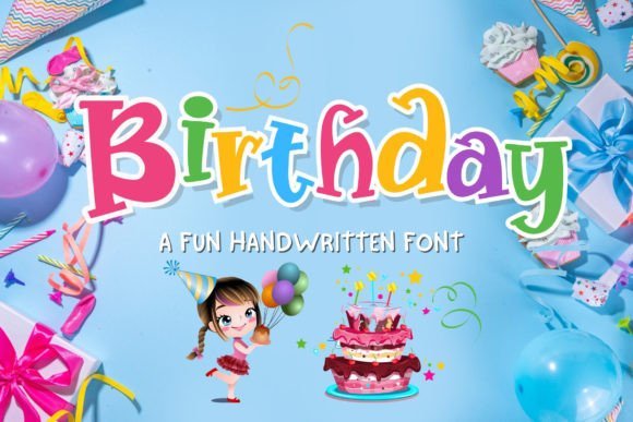 Birthday Font - Featured Image