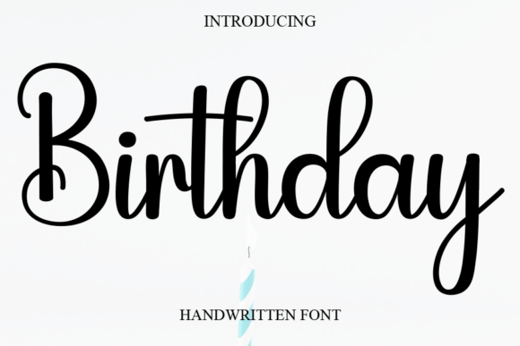 Birthday Font - Featured Image