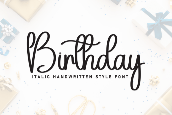 Birthday Font - Featured Image