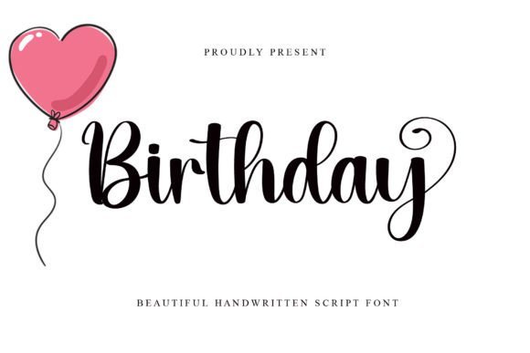 Birthday Font - Featured Image