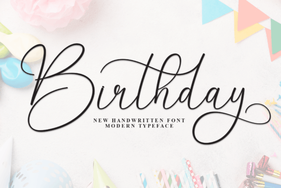 Birthday Font - Featured Image