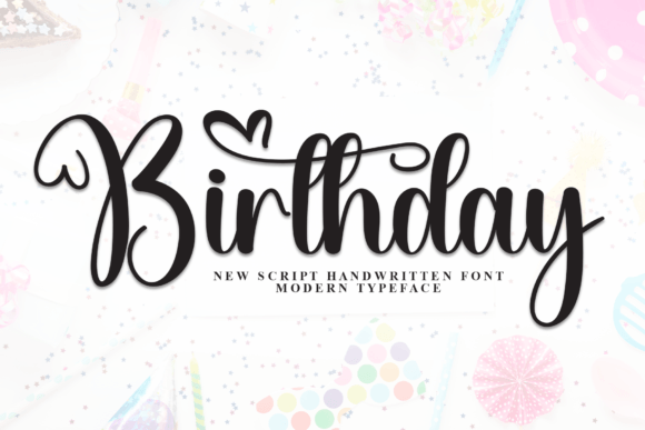 Birthday Font - Featured Image