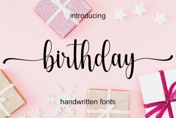 Birthday Font - Featured Image